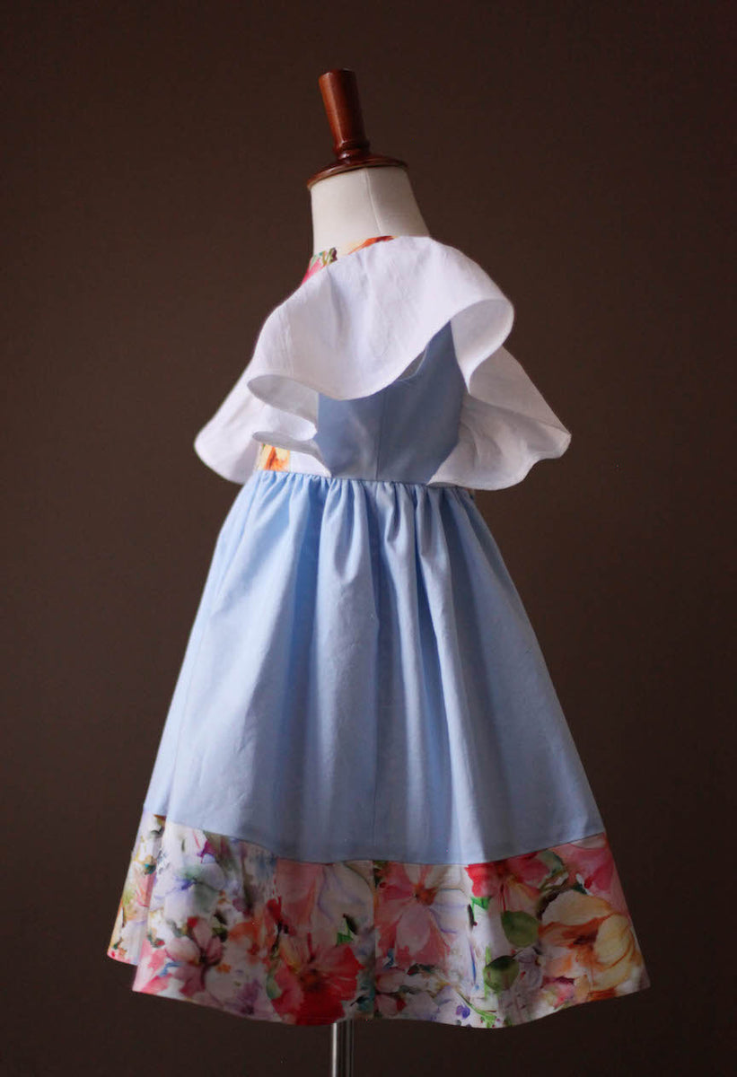 Light Blue Pinafore Dress – A N A G R A S S I A