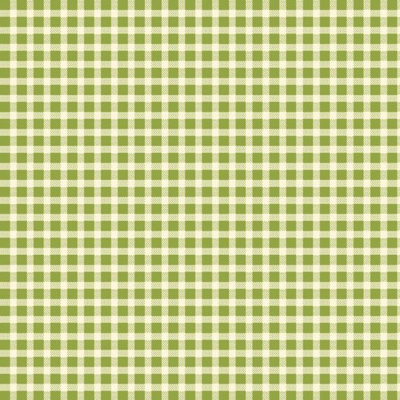 green check fabric