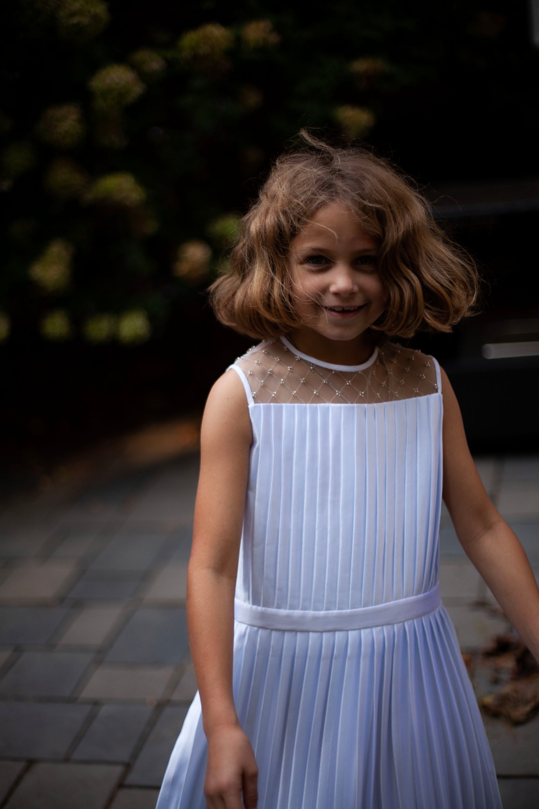 20s style flower girl dress