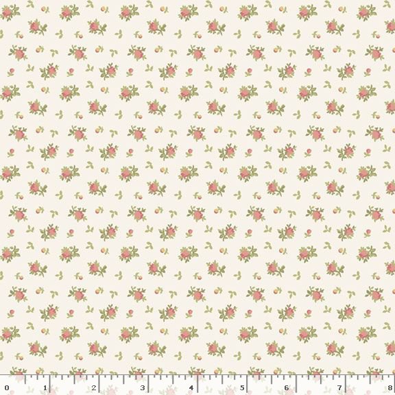 vintage rose fabric