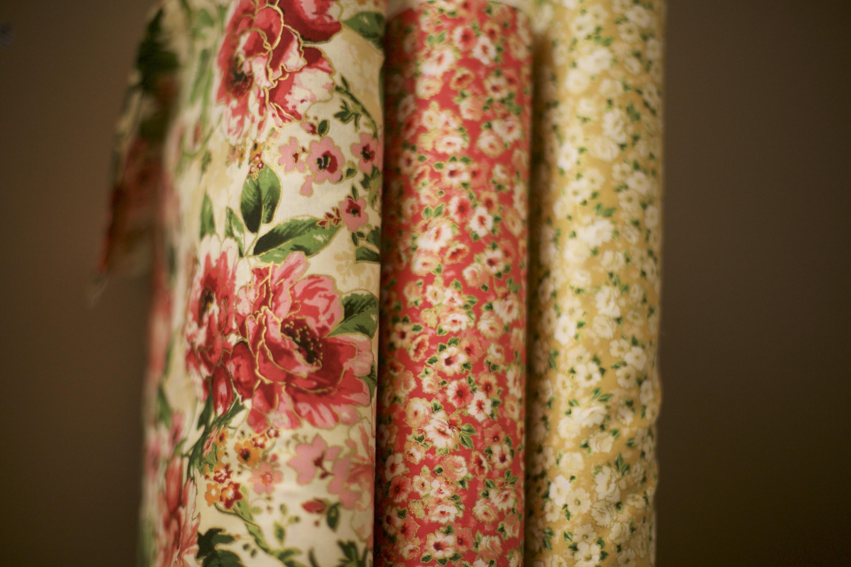 decadent rose fabric