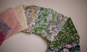 floral fabric fat quarters